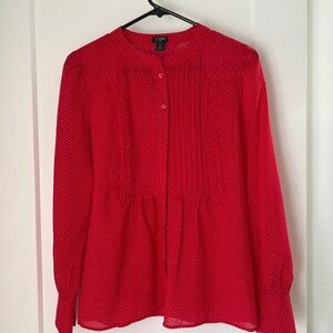 J Crew button up blouse